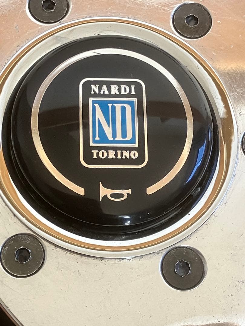 【キャラメル】NARDI ステアリング ホーンセットφ36.5cm