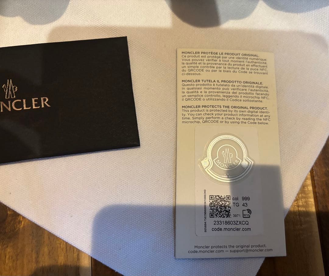 MONCLER モンクレール 20SS コンフォートサンダル サイズ43 28