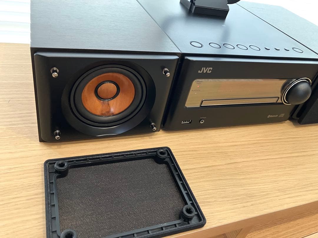 JVC ウッドコーン Bluetooth機能搭載 CD コンポ EX-S5