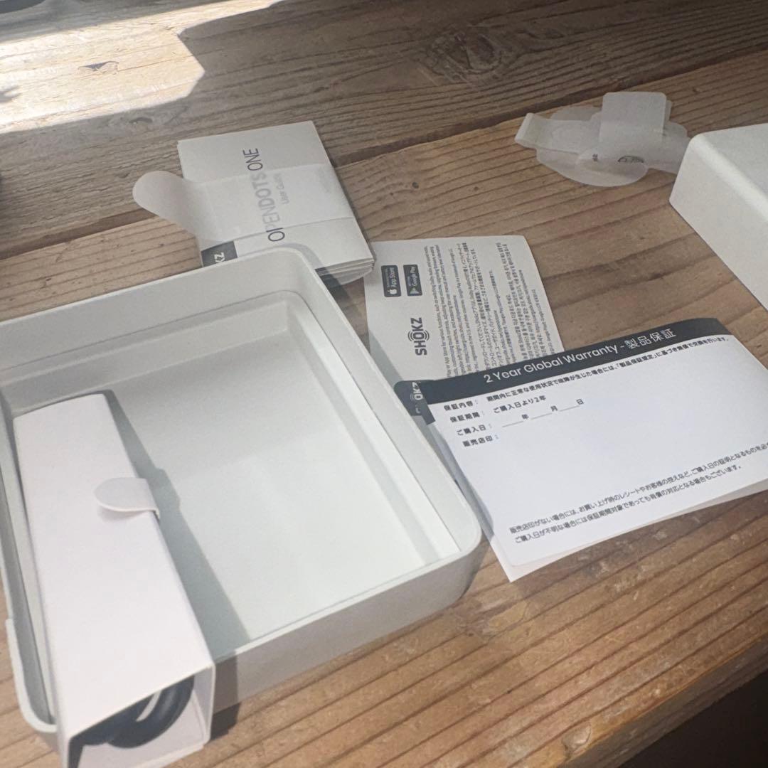 SHOKZ OpenDot One ワイヤレスイヤホン