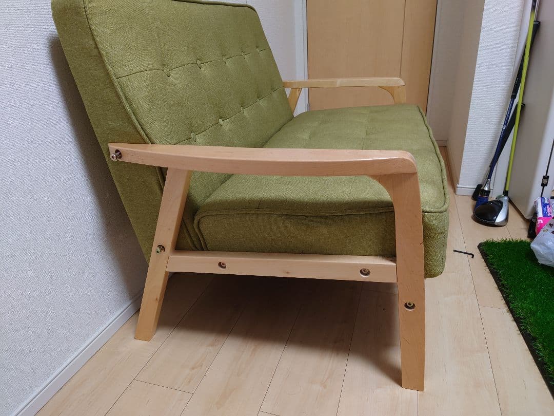 2人掛け コンパクトソファ 　ニトリ ルッキ