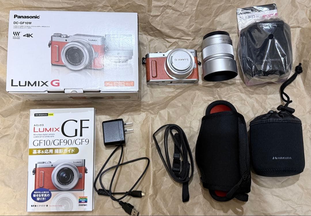 ほぼ新品 LUMIX DC-GF10W その他付属品