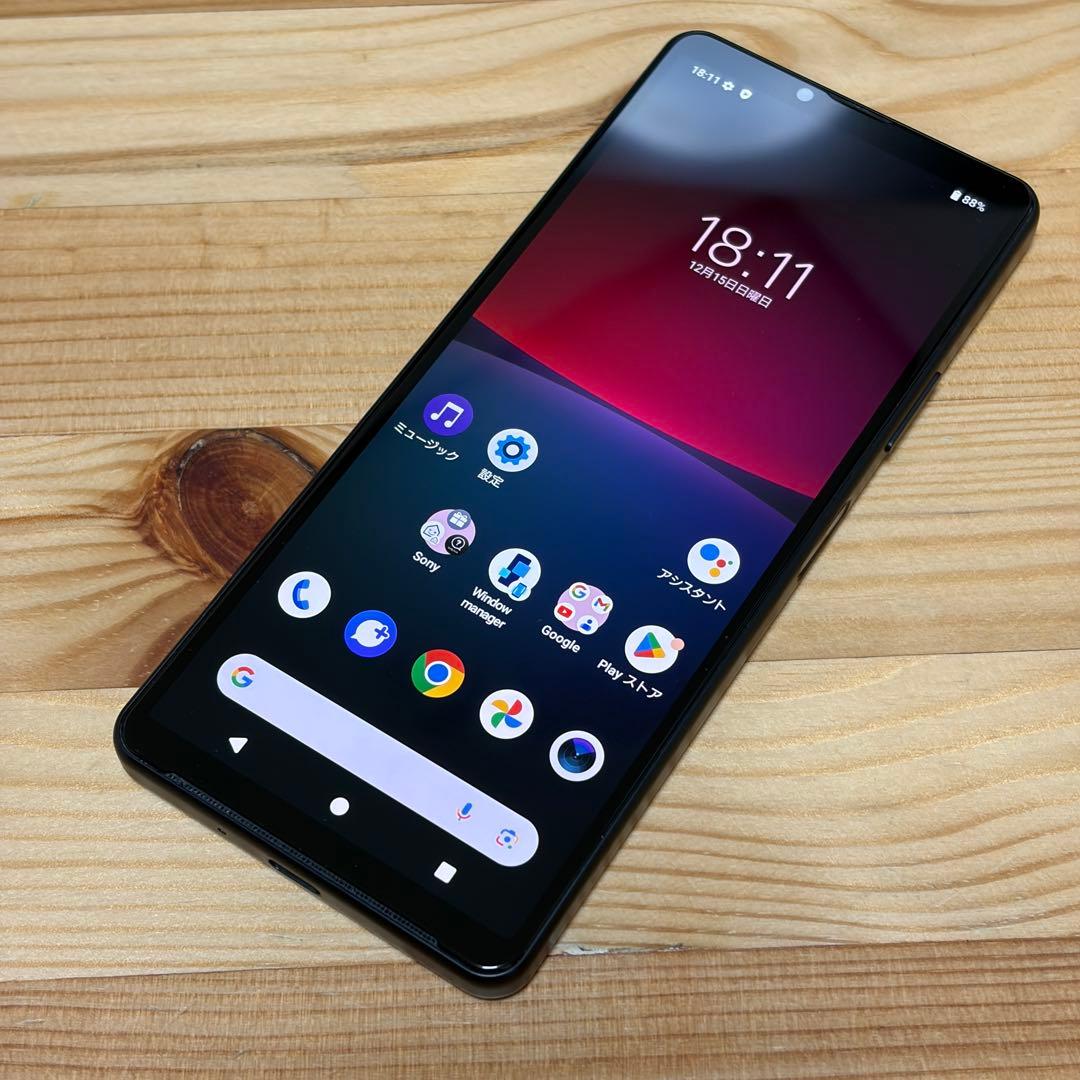 13363 SIMフリー Xperia 10 IV SOG07 ブラック 完済済