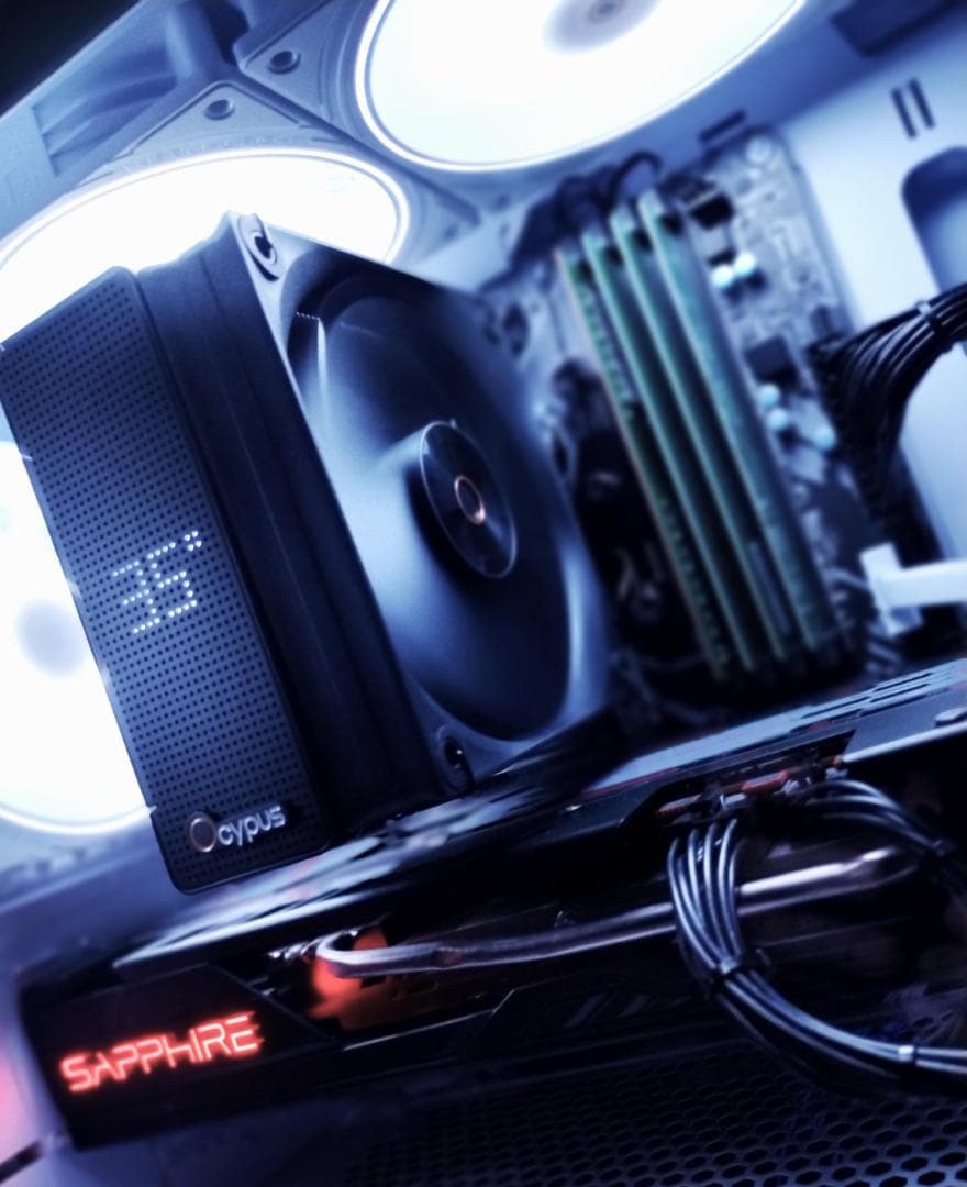 ゲーミングPC/Core i7 8700/RX5700/メモリ32G/新品SSD