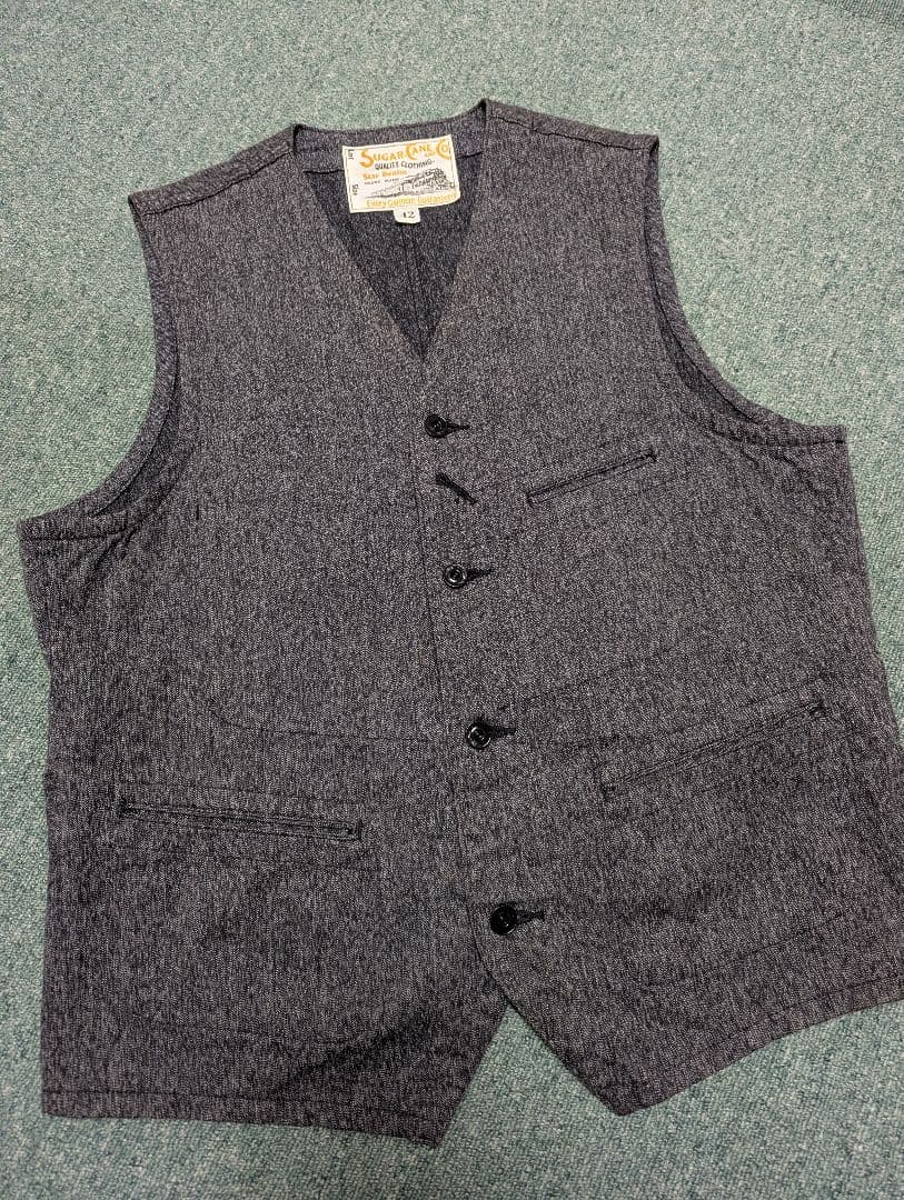 シュガーケーン SUGARCANE SC12795 9oz. ワークベスト