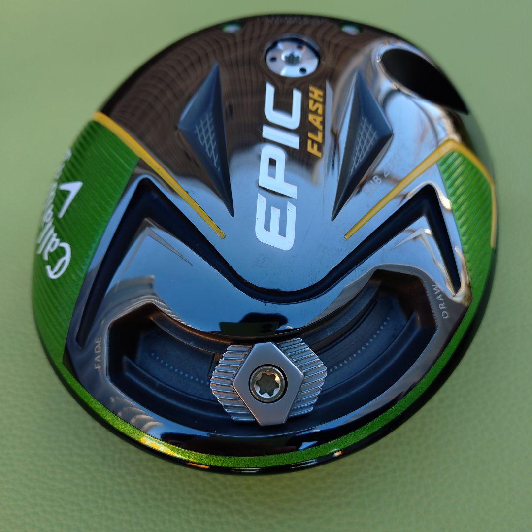 【美品】キャロウェイドライバー　エピックフラッシュ　サブゼロ　ヘッドのみ