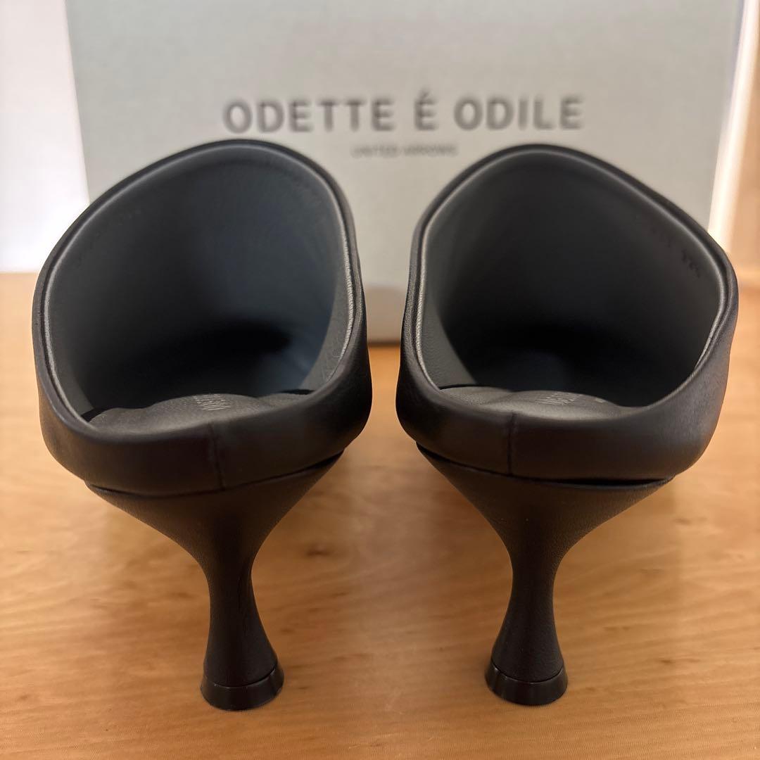 ODETTE E ODILE オデットエオディール ミュール 黒 22.5 新品