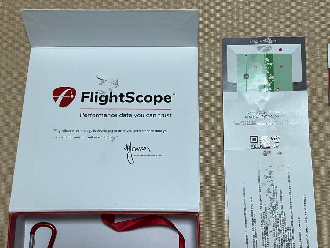 FlightScope フライトスコープ Mevo+ ゴルフ用計測機