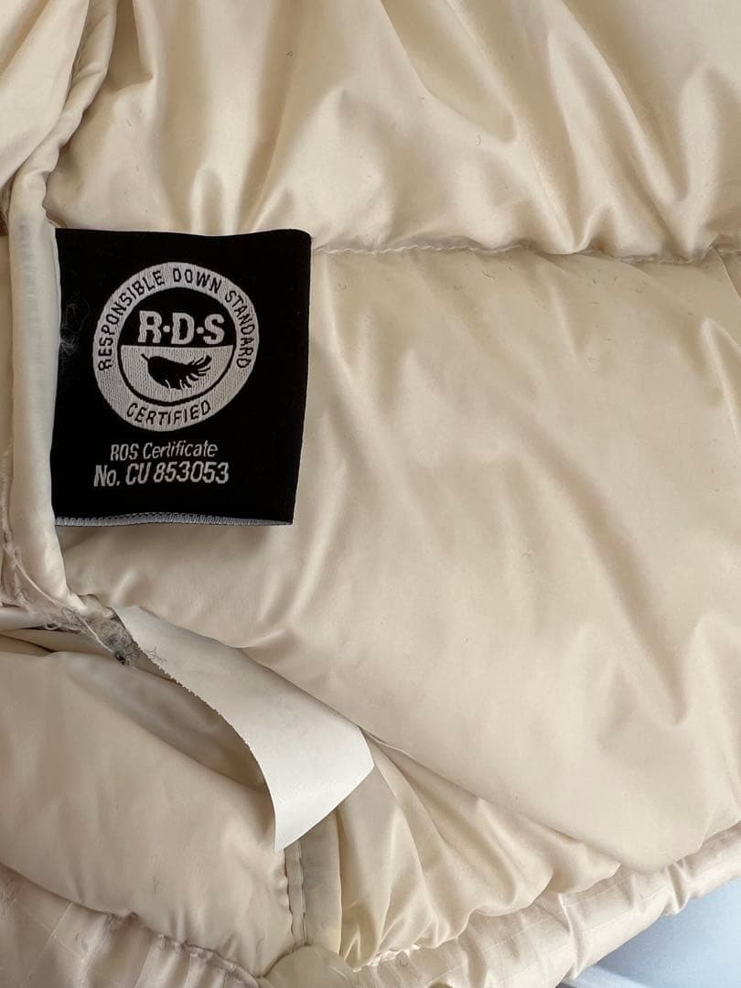 THE NORTH FACE ダウンベスト L ホワイト/ブラック 美品