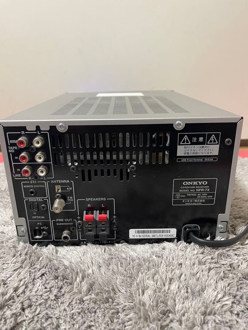ONKYO オンキョー/NFR-7X/ミニコンポ/Bluetooth搭載