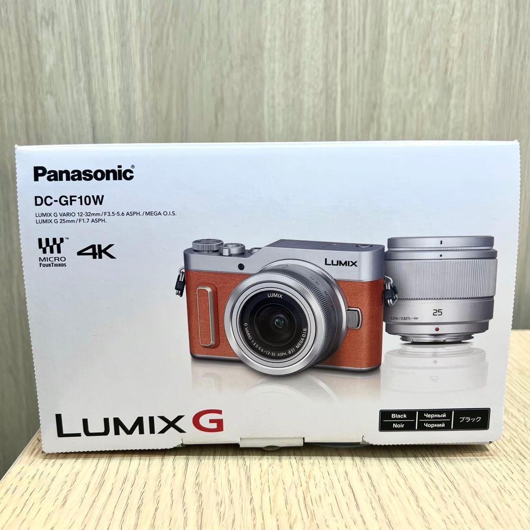 Panasonic LUMIX DC-GF10 ブラック ボディ 美品