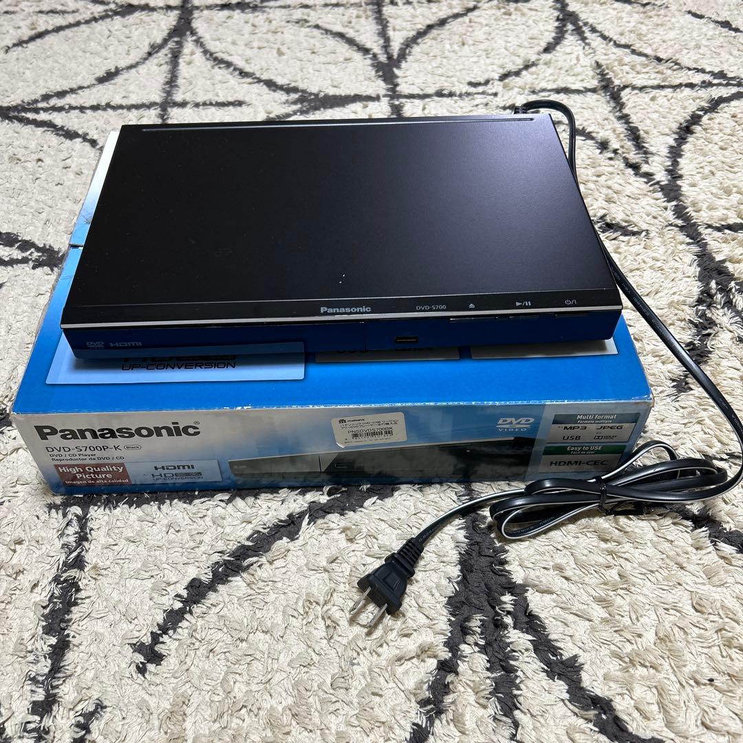 <リージョンフリー> パナソニック DVD-S700 DVDプレーヤー