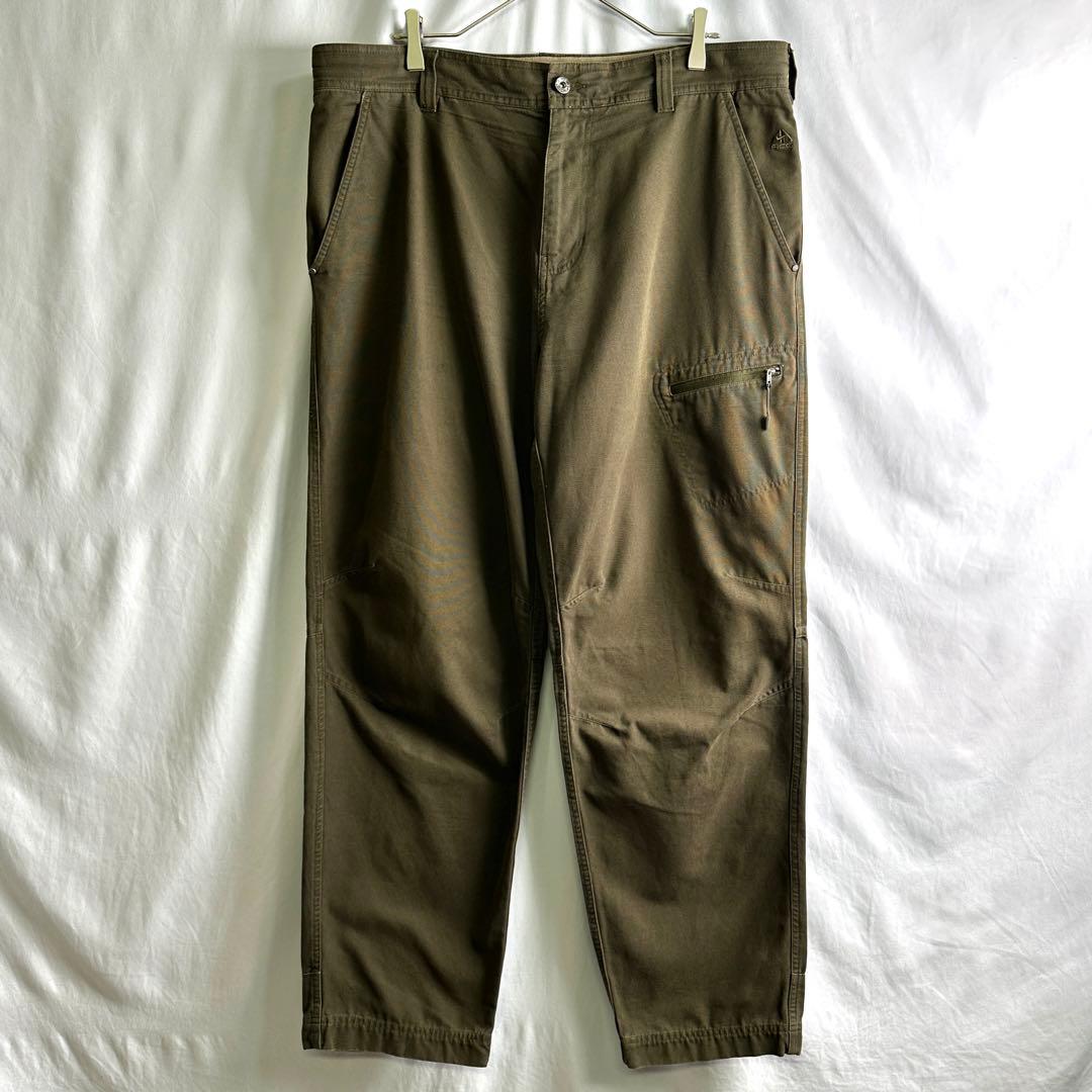 K*i様 00s NIKE ACG ワイド ギミック コットン パンツ W38×