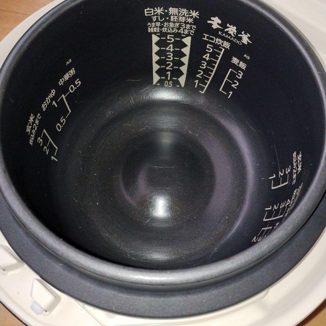 三菱電機IHジャー炊飯器 本炭釜KAMADO NJ-AW109-W/20年製