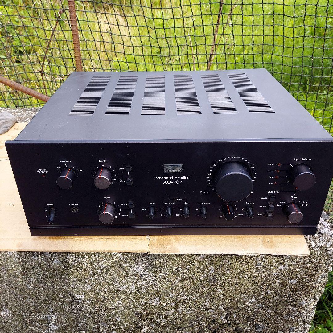 サンスイステレオアンプAU-707