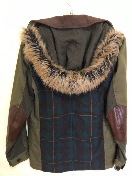 ミリタリージャケット　ギャルソン　オイルジャケット　ジュンヤワタナベ　XSサイズ