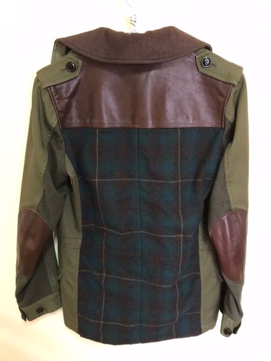 ミリタリージャケット　ギャルソン　オイルジャケット　ジュンヤワタナベ　XSサイズ