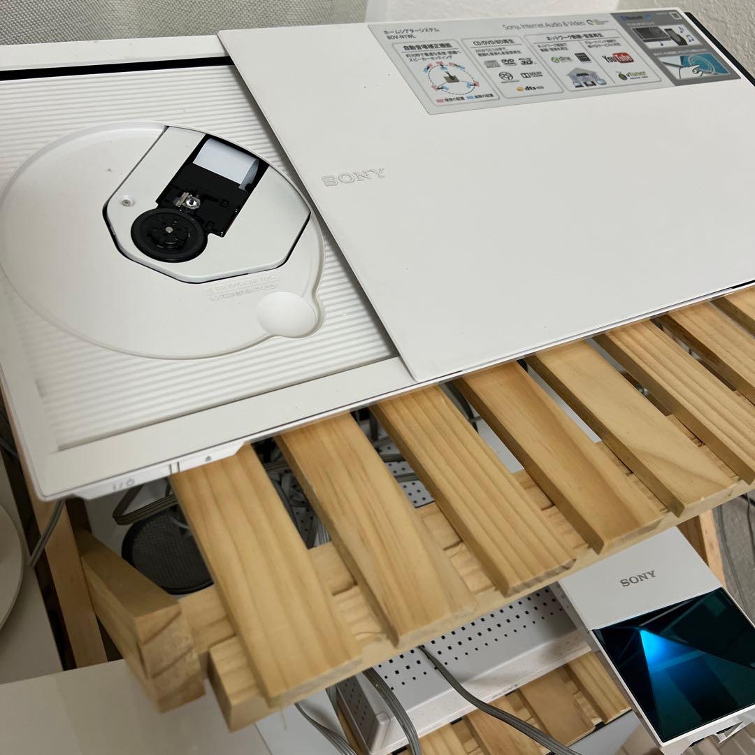 注意有りSONY BDV-N1WL スピーカーセット　BD DVDプレイヤー内蔵