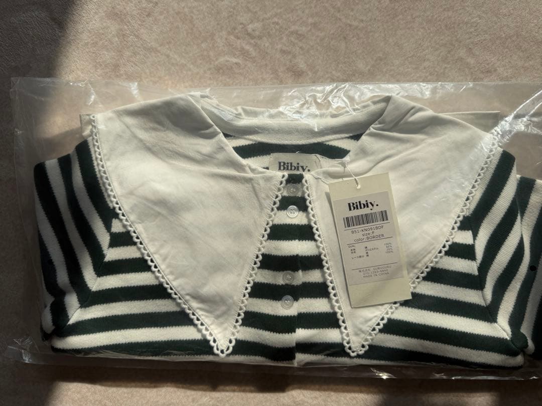 新品タグ付 Bibiy. PATTY PILGRIM TOP カーディガン