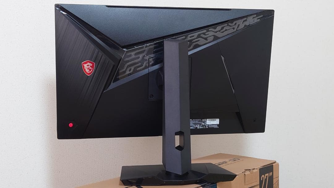 【美品】MSI 27インチ ゲーミングモニター MAG274QRF-QD
