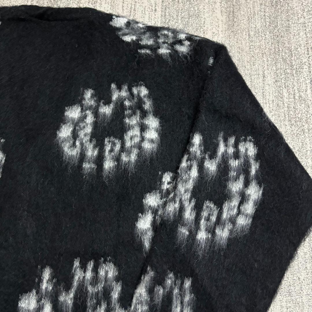 SAINT Mxxxxxx デニムティアーズカーディガン M