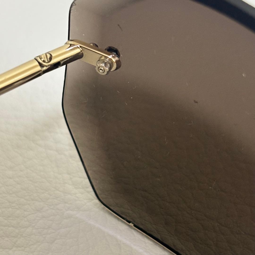 CHANELシャネル　リムレス　サングラス　4220　ケース付き