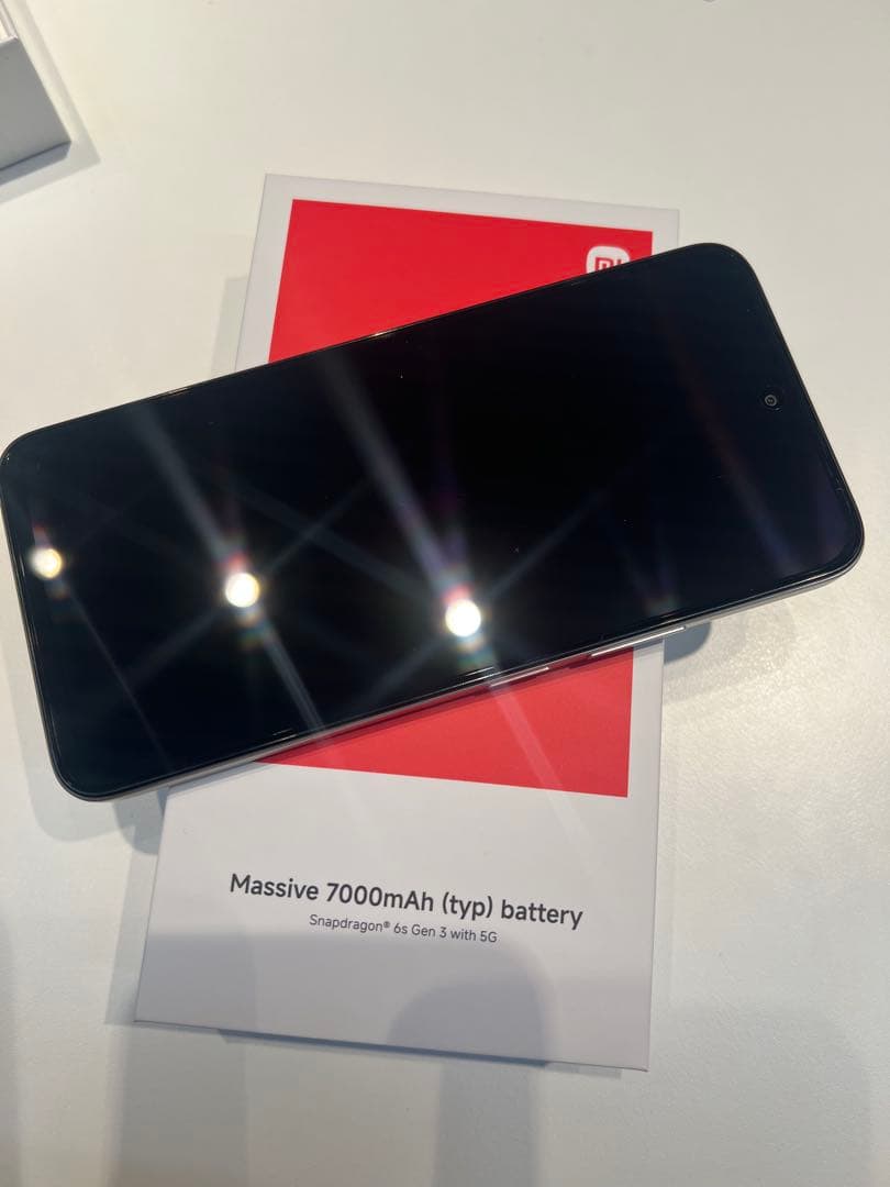 REDMI 15 5G 本体 7000mAhバッテリー