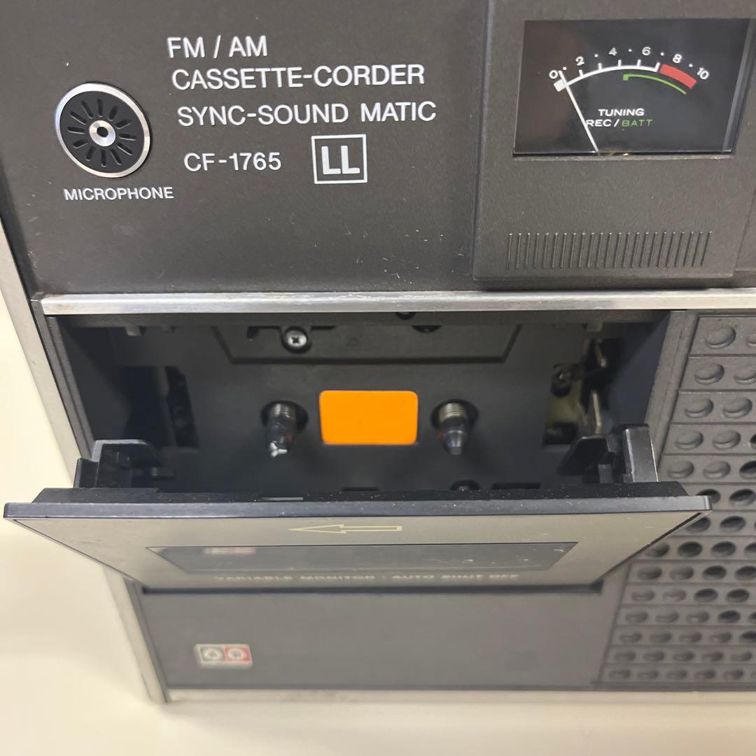 SONY／ソニー／ラジカセ／CF-1765 昭和レトロ