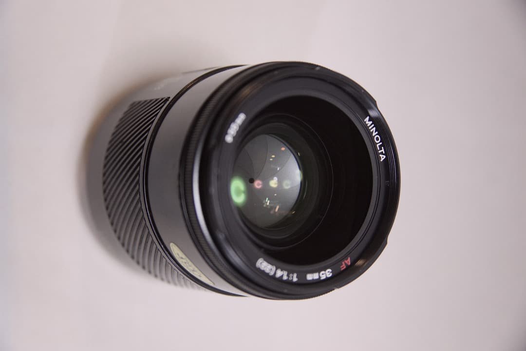 美品 希少銘品MINOLTA AF 35mm F1.4 （22） 初期型ミノルタ