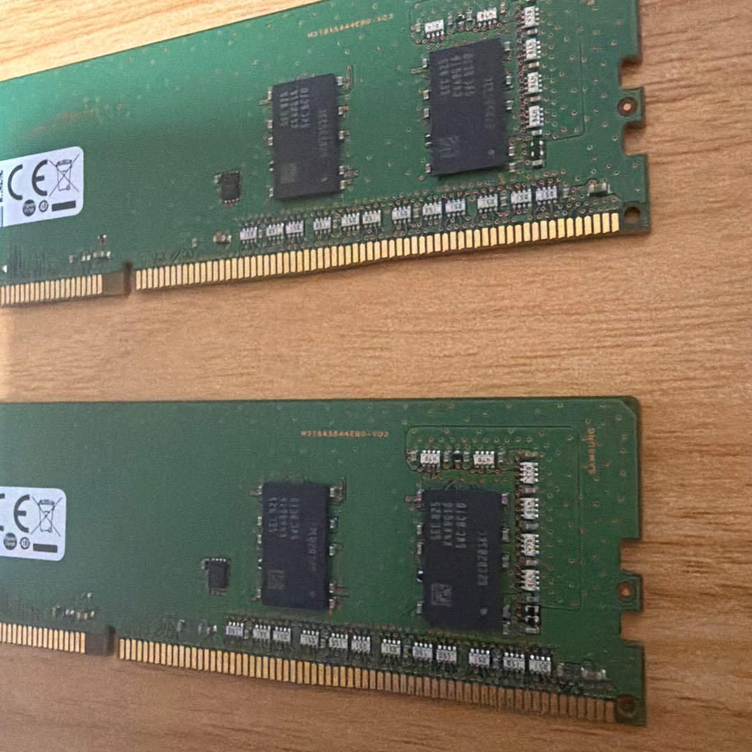 SAMSUNG pc4-2666 4G 2枚　計8GB