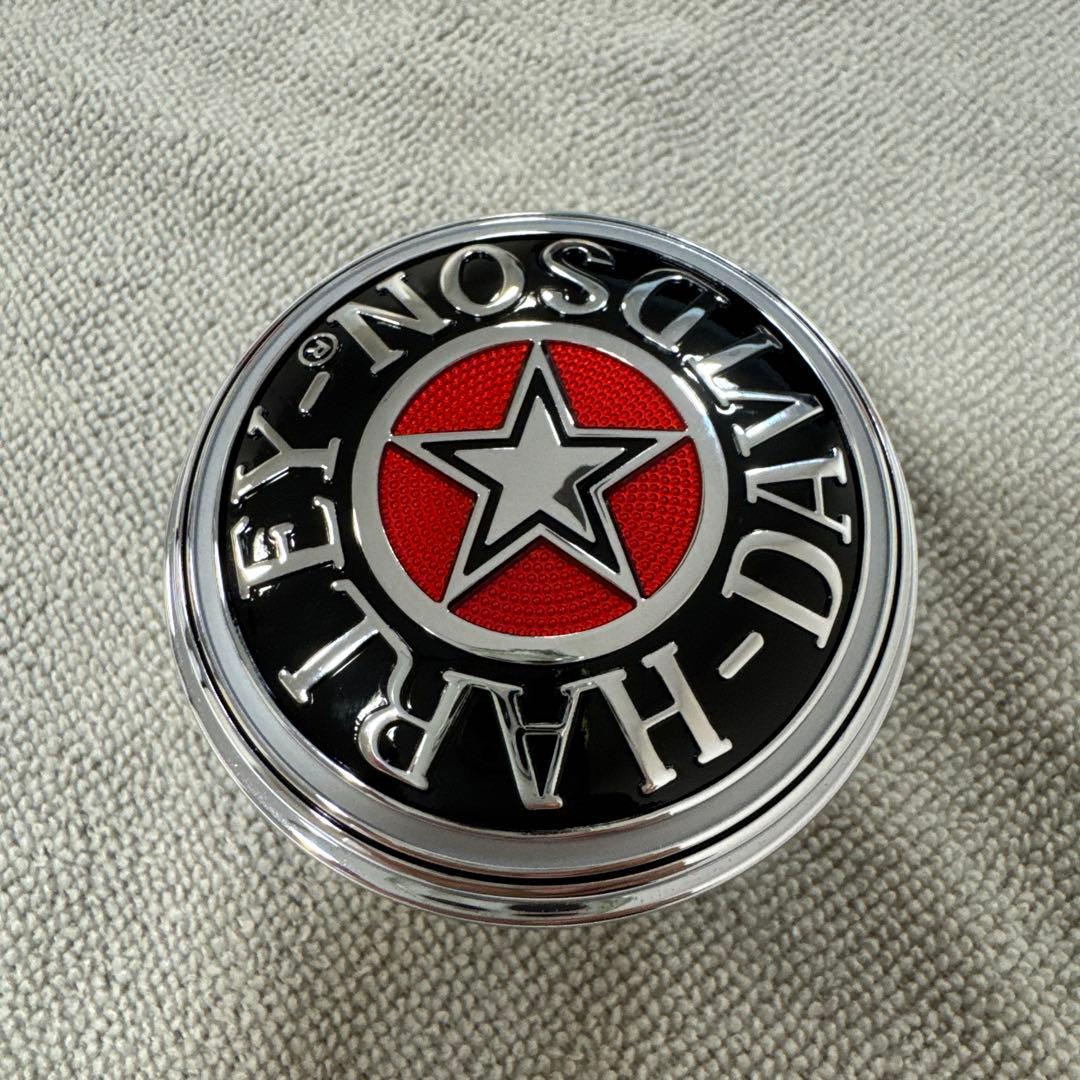 ハーレータンクキャップ　スポーツスター　純正　メダリオン　七宝焼き