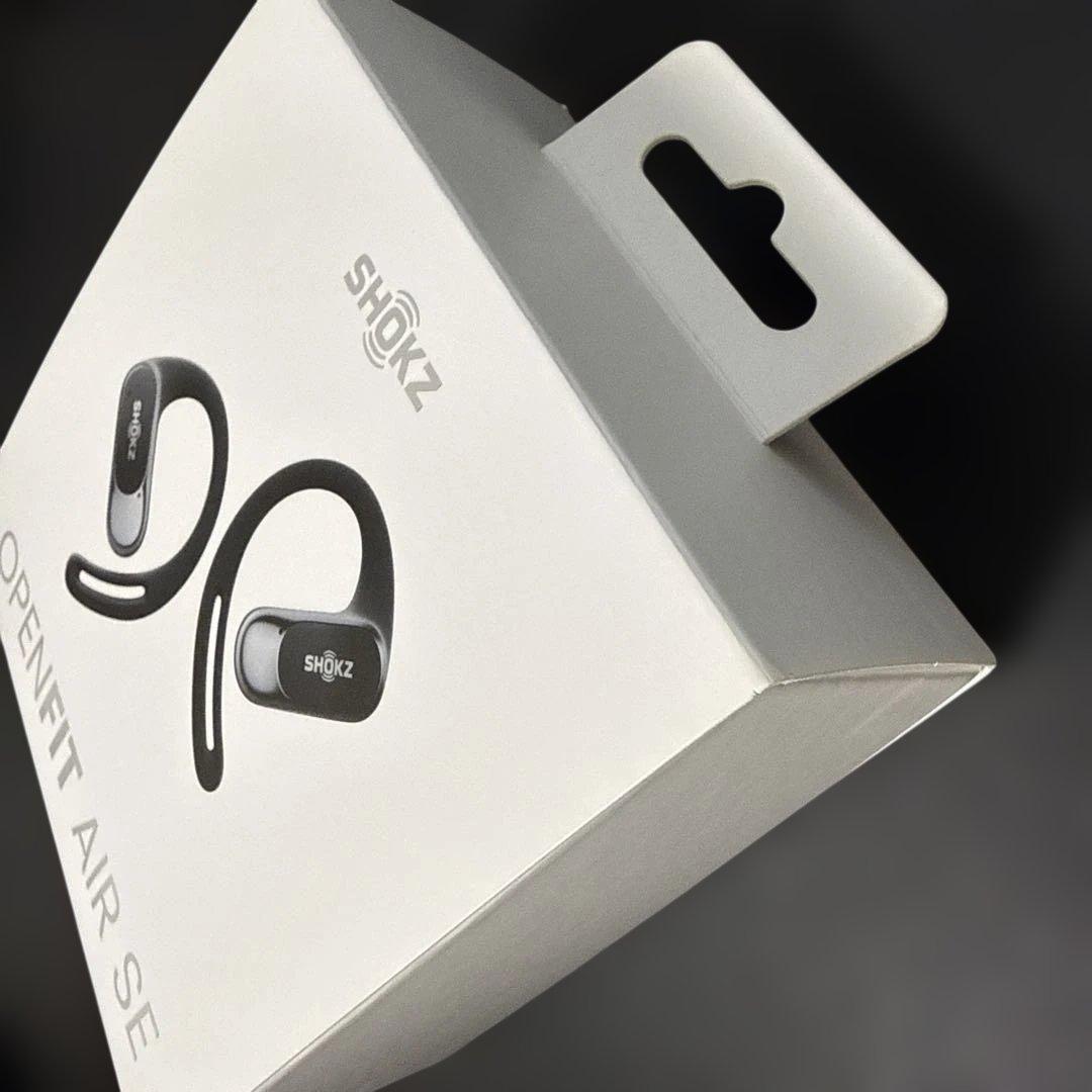 SHOKZ OPENFIT AIR SE ワイヤレスイヤホン 黒