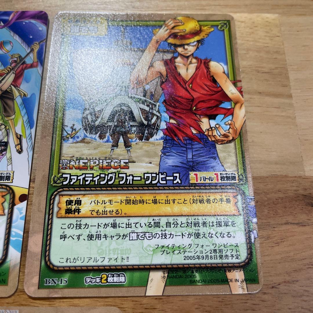 ワンピースカードダス　プロモカード　非売品 5枚セット