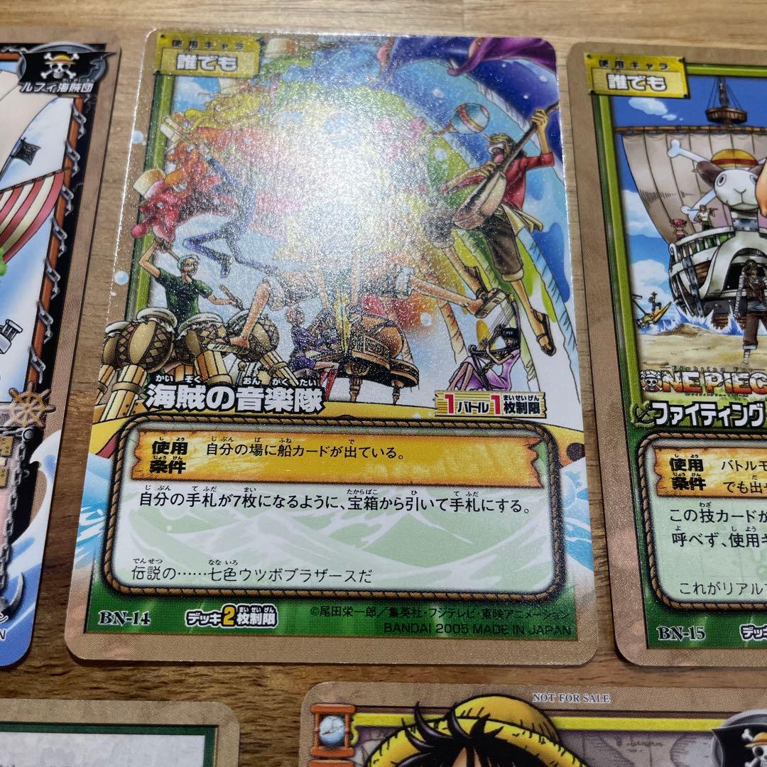 ワンピースカードダス　プロモカード　非売品 5枚セット