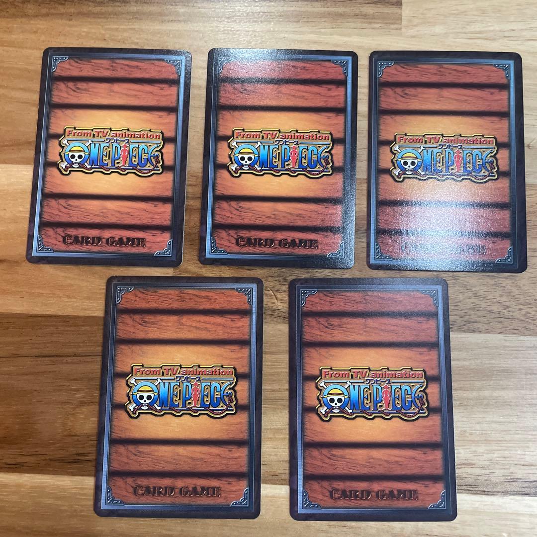 ワンピースカードダス　プロモカード　非売品 5枚セット