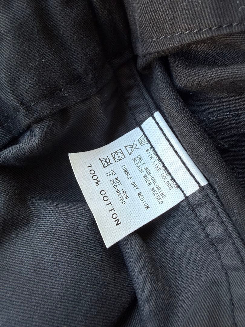 パンツ GOOD ENOUGH Black Wide Cargo Pants