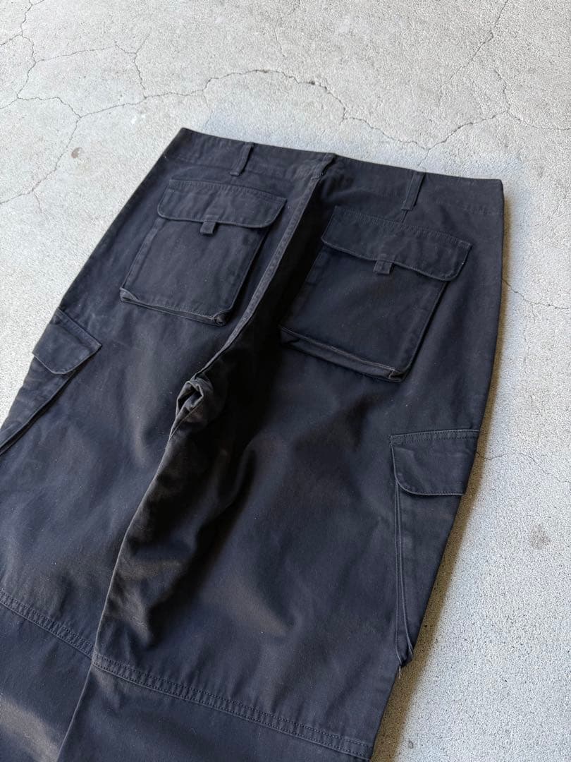 パンツ GOOD ENOUGH Black Wide Cargo Pants