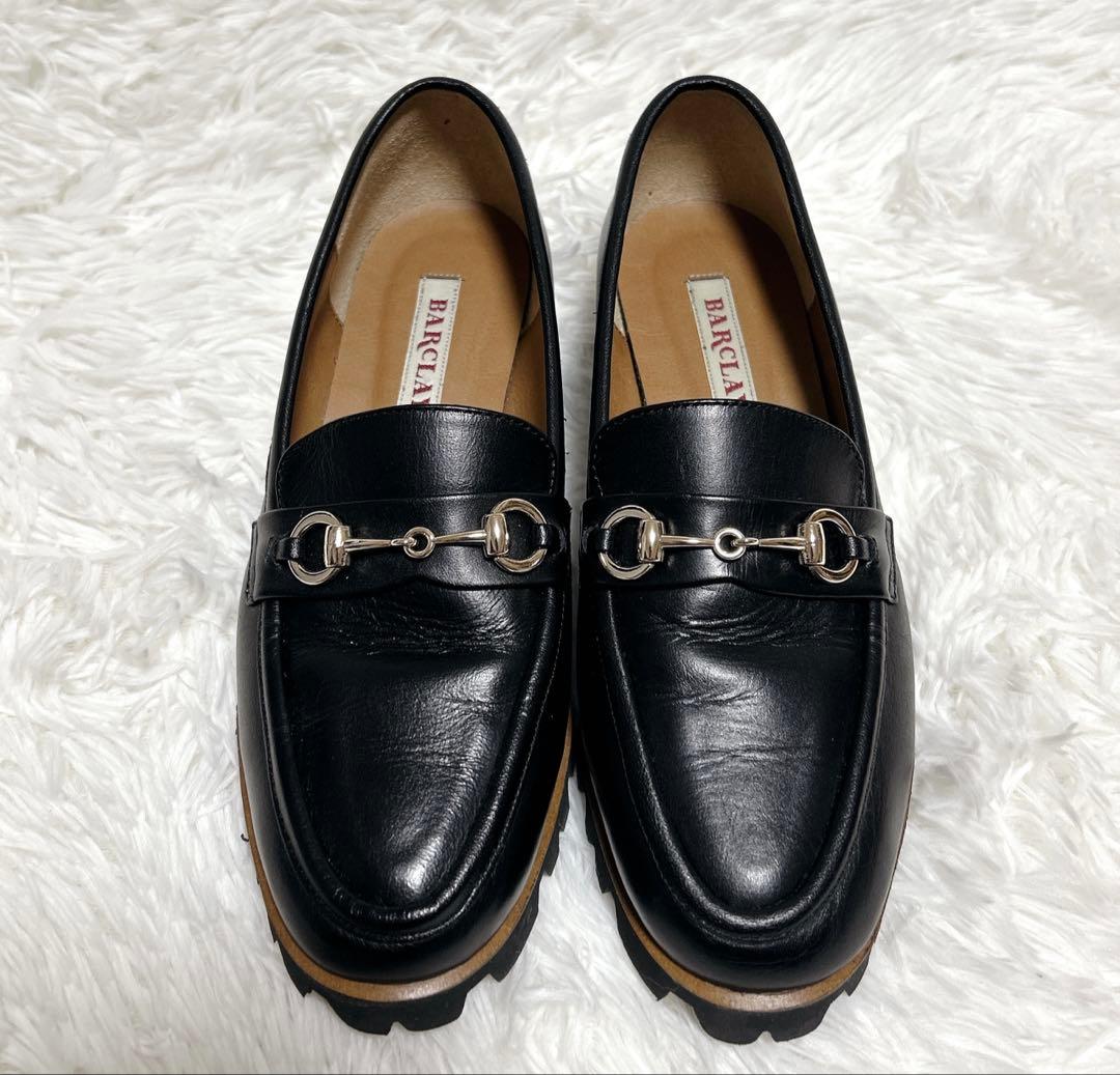 ✨新品級✨バークレー BARCLAY タンクソール ビットローファー　ブラック