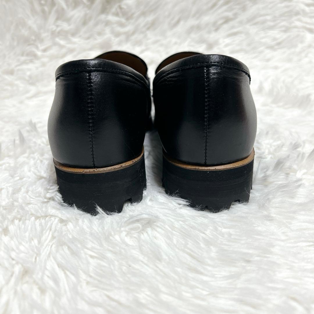 ✨新品級✨バークレー BARCLAY タンクソール ビットローファー　ブラック