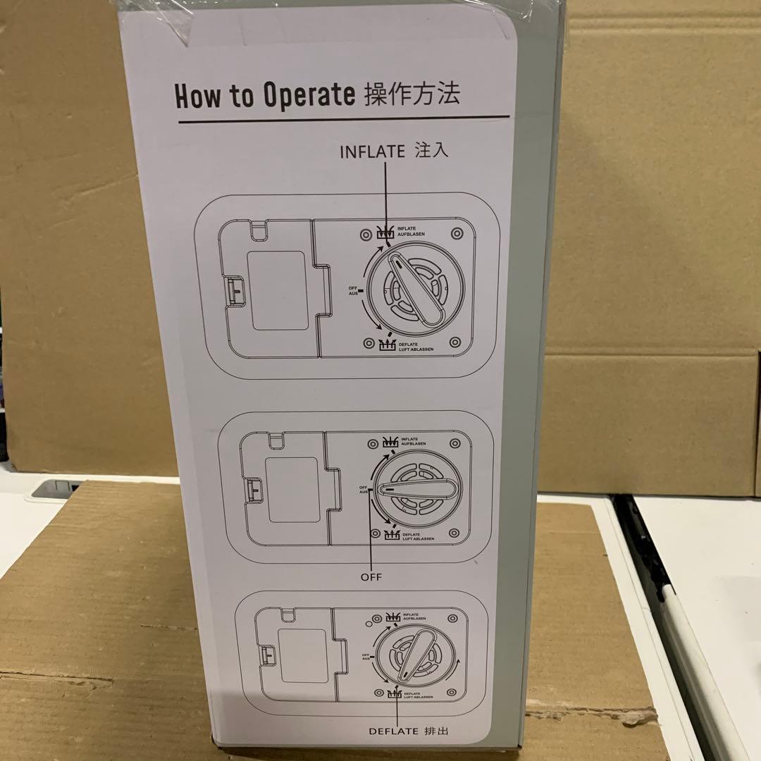 新品　Airefina エアーベッド ダブル　電動ポンプ内蔵 キャンプ マット