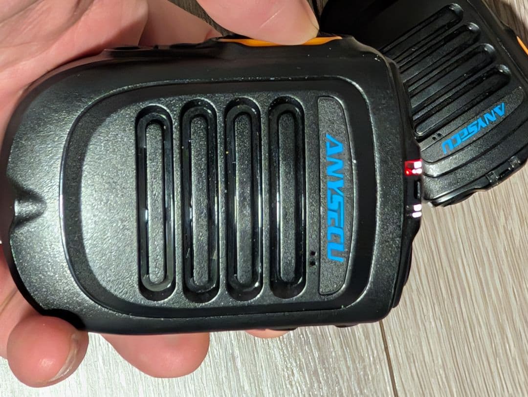 Zello用 Bluetooth4.2 スピーカーマイク 2個セット