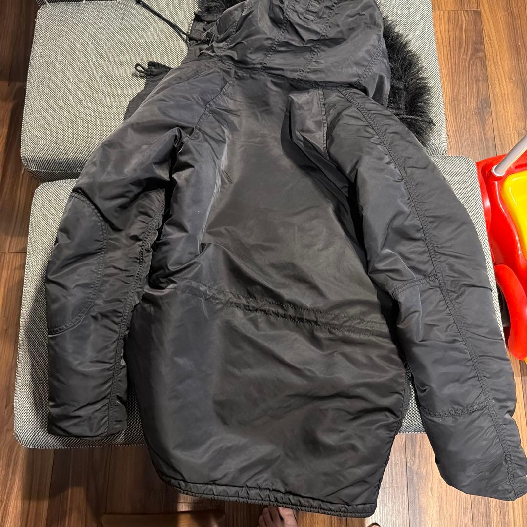 ALPHA INDUSTRIES N-3Bミリタリージャケット XL