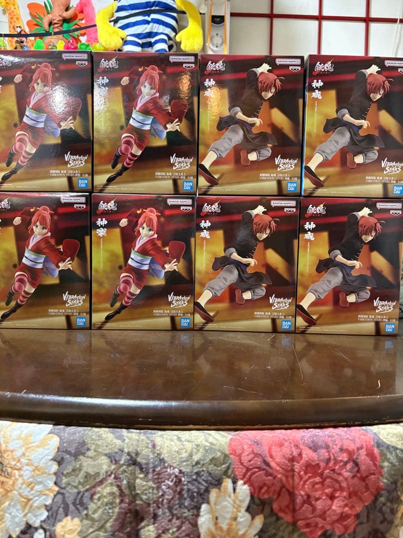 銀魂-吉原大炎上- VIBRATION STARS 神楽　神威 8体セット