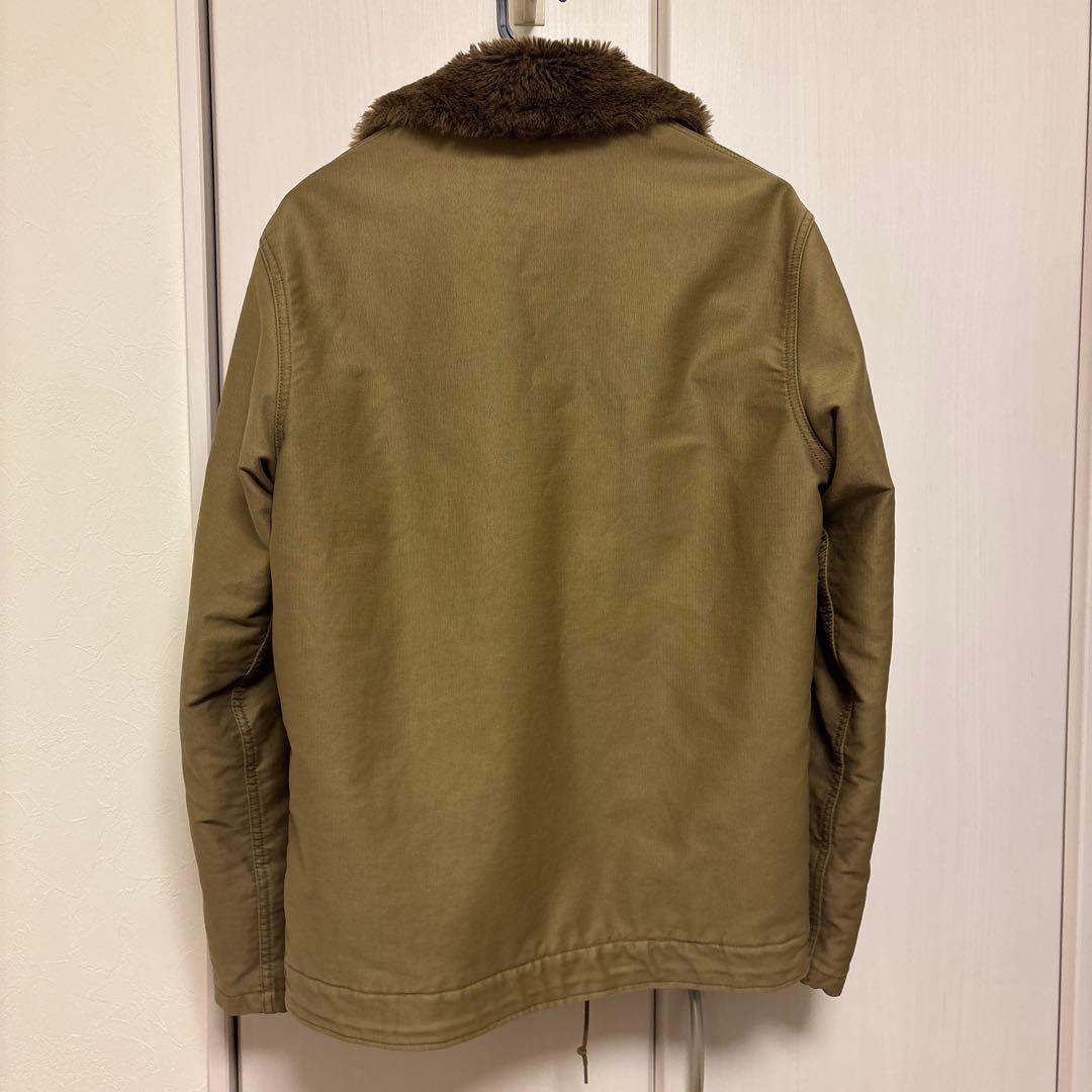 ALPHA INDUSTRIES ミリタリージャケット Lサイズ カーキ