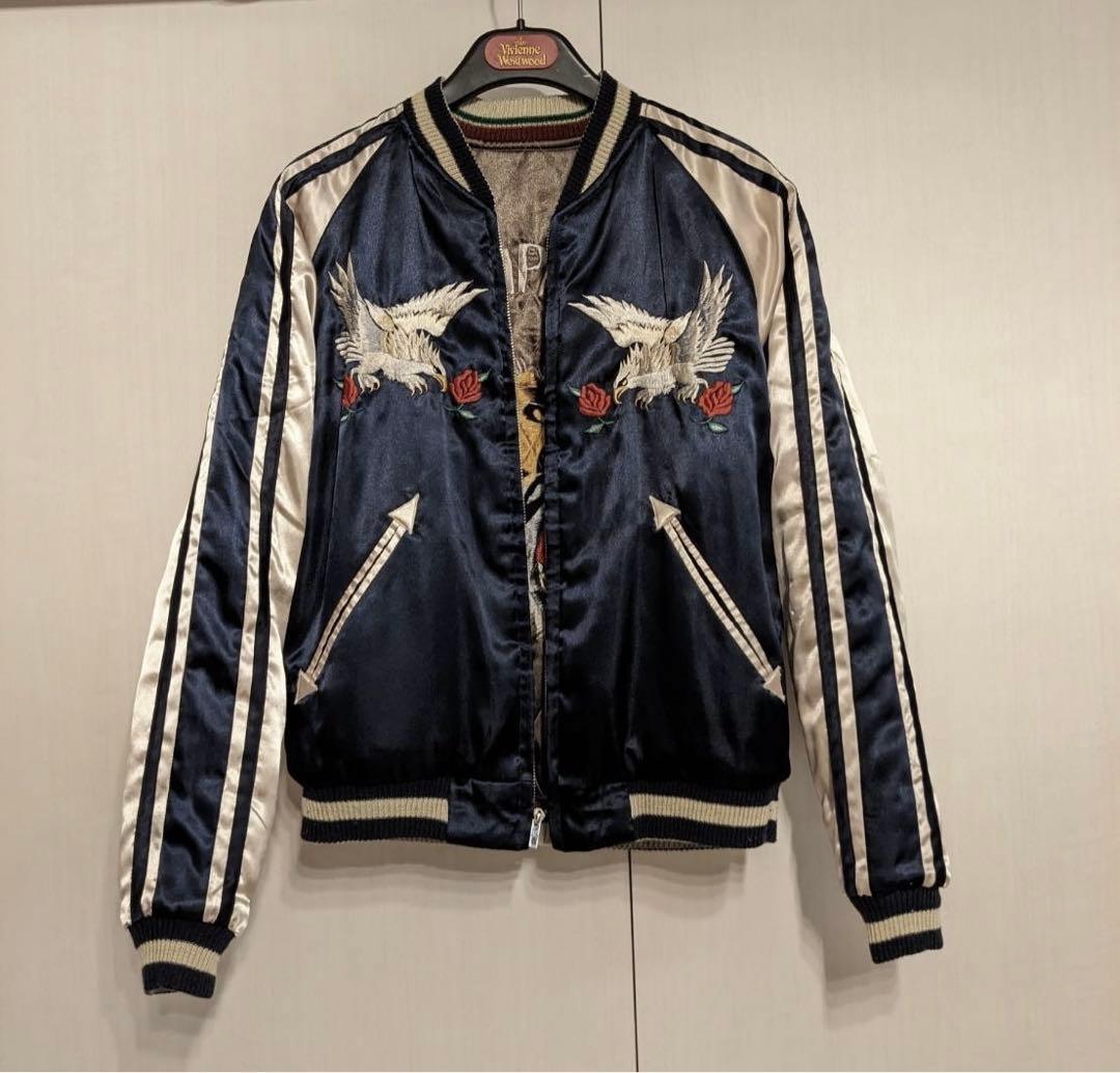 【期間限定SALE!!!!】BEAMS BOY 刺繍リバーシブルスカジャン