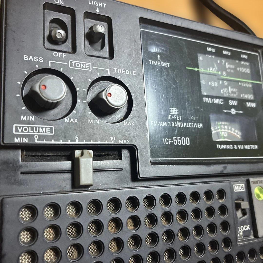 ラジオ・コンポ SONY ICF-5500