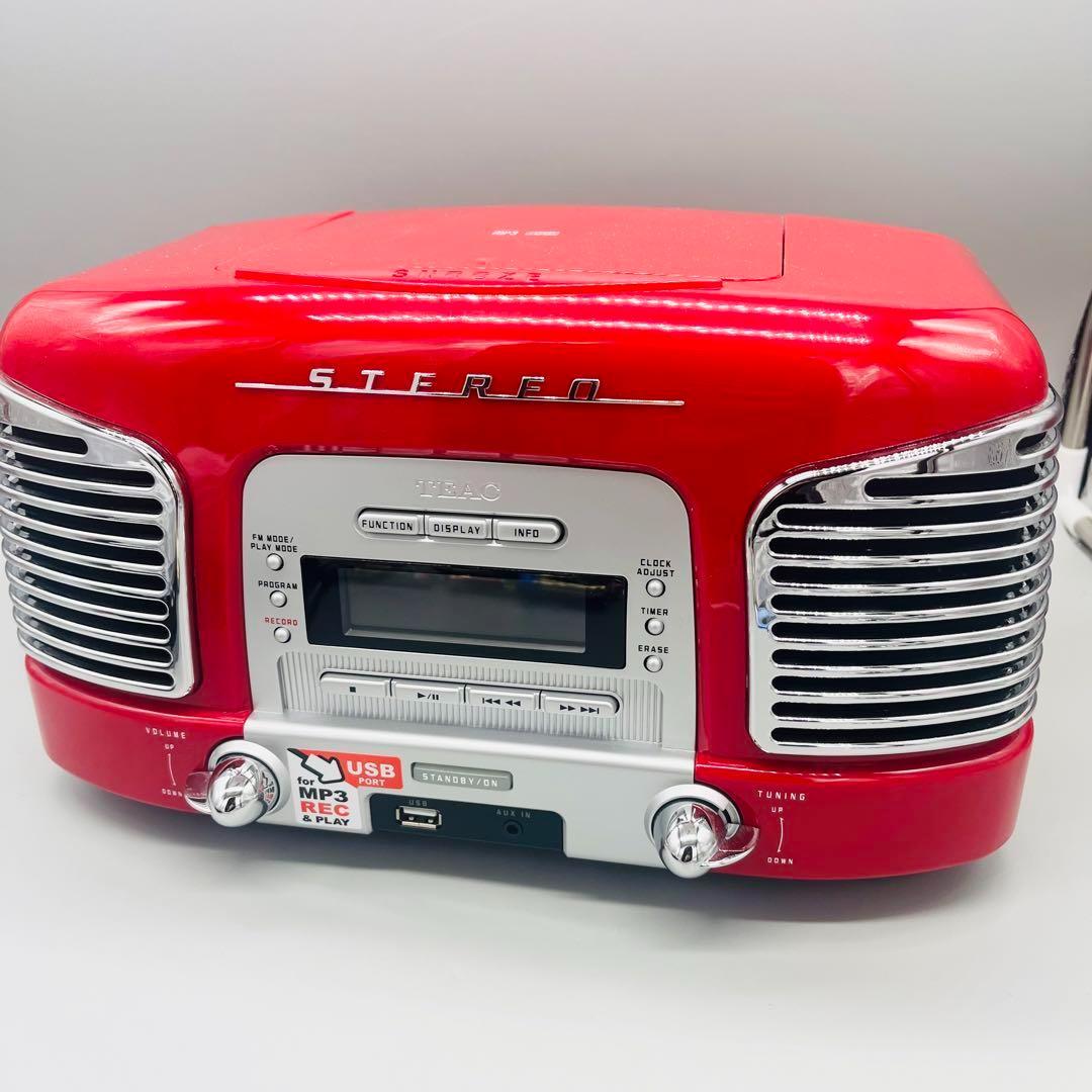 TEAC SL-D920 CDプレーヤー　ラジオ　MP3 レトロ