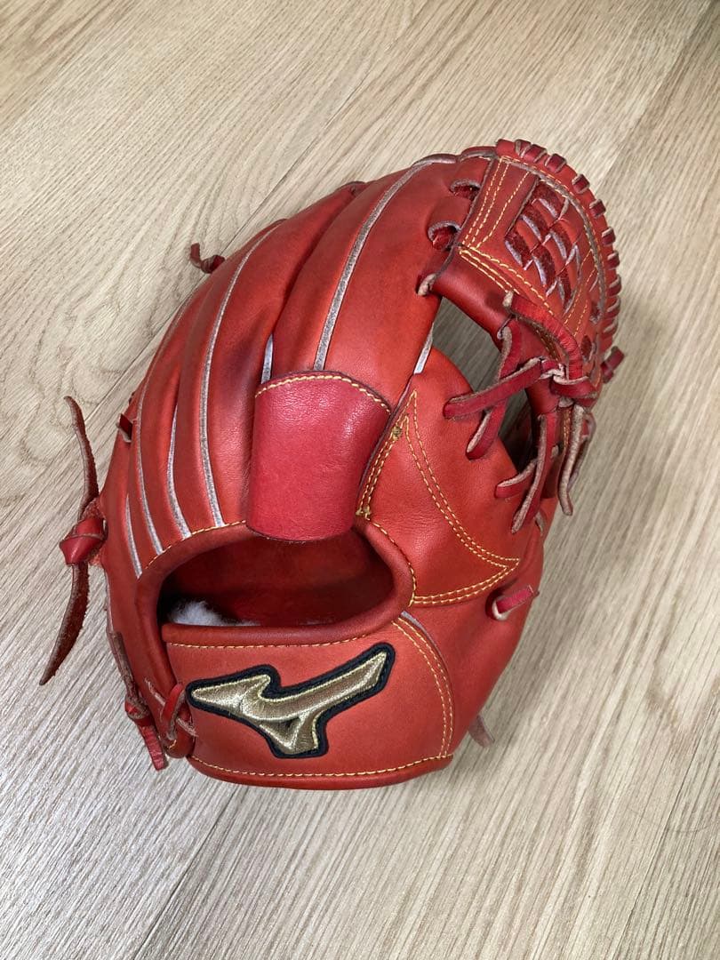 てるてる坊主様　硬式内野手グローブ　ミズノグローバルエリートMM型