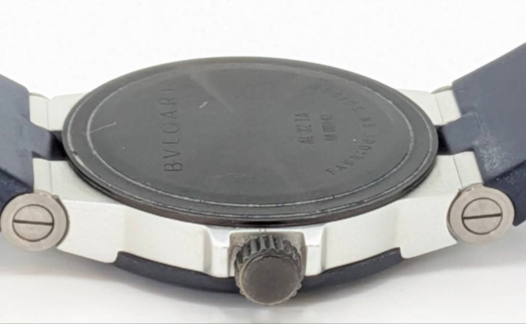 BVLGARI ブルガリ アルミニウム AL32TA 腕時計 クォーツ 稼働品
