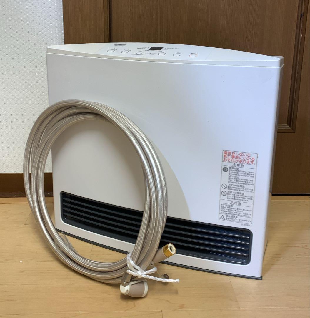 ノーリツ　ガスファンヒーター　都市ガス用　GFH-4004S ホース付き